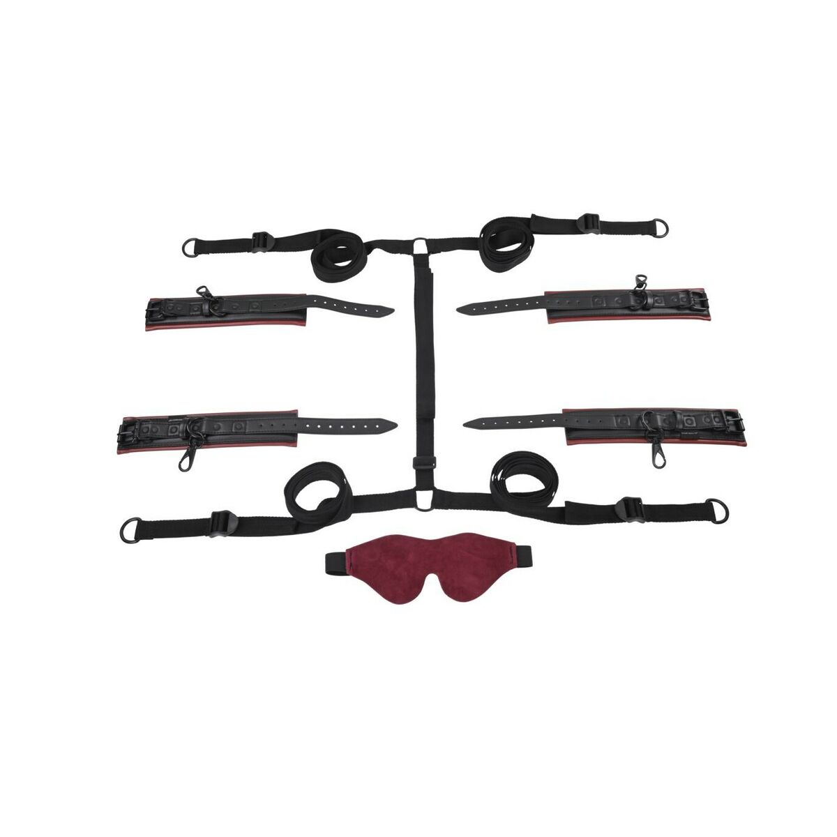 Adjustable Rope Bondage Kit By Sportsheets