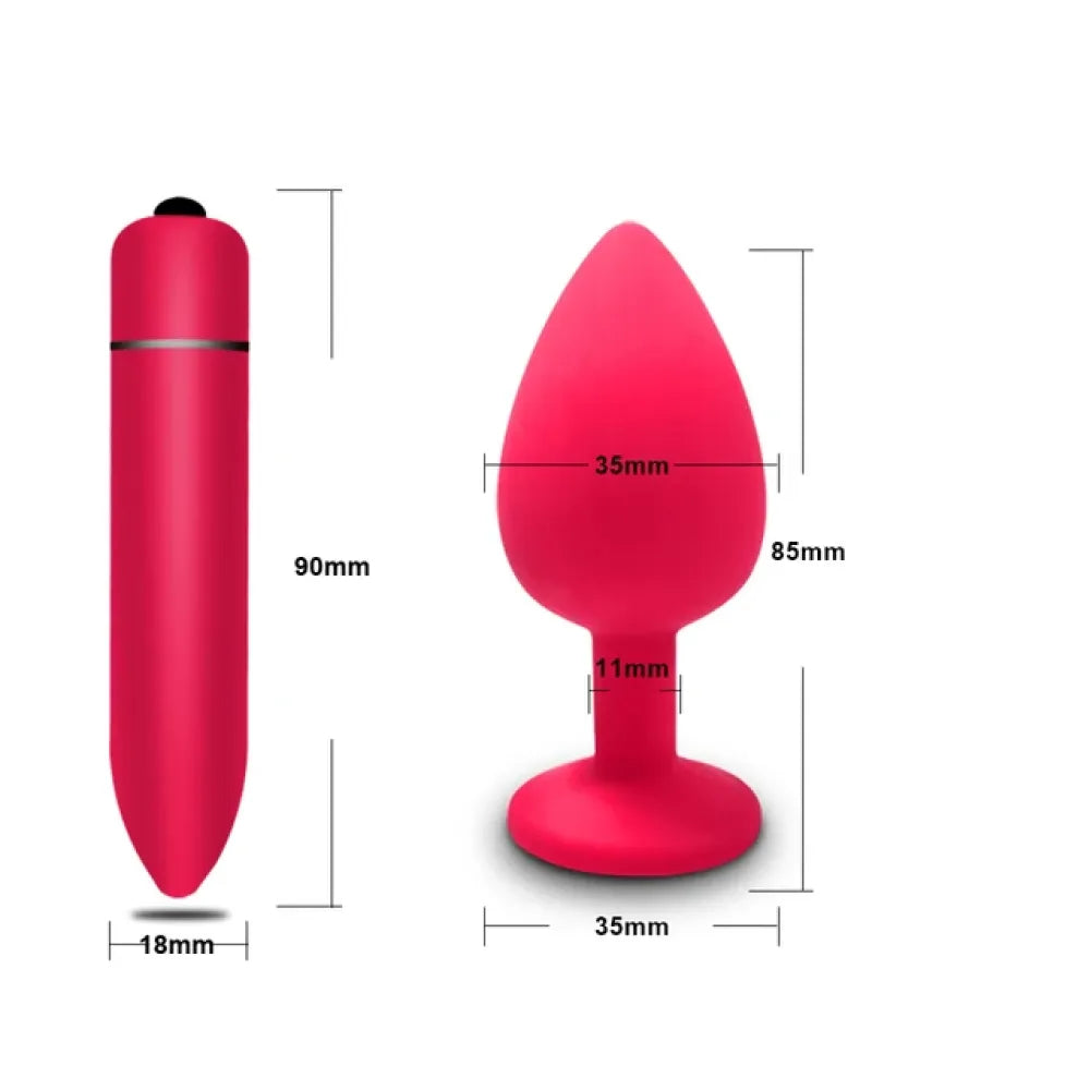 10-Speed Mini Bullet Vibrator for Women