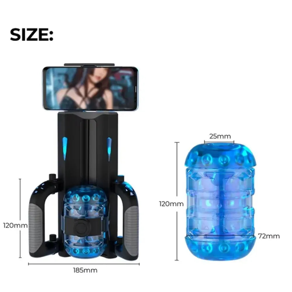 12cm Automatic Thrusting Vagina Masturbator Powerful High