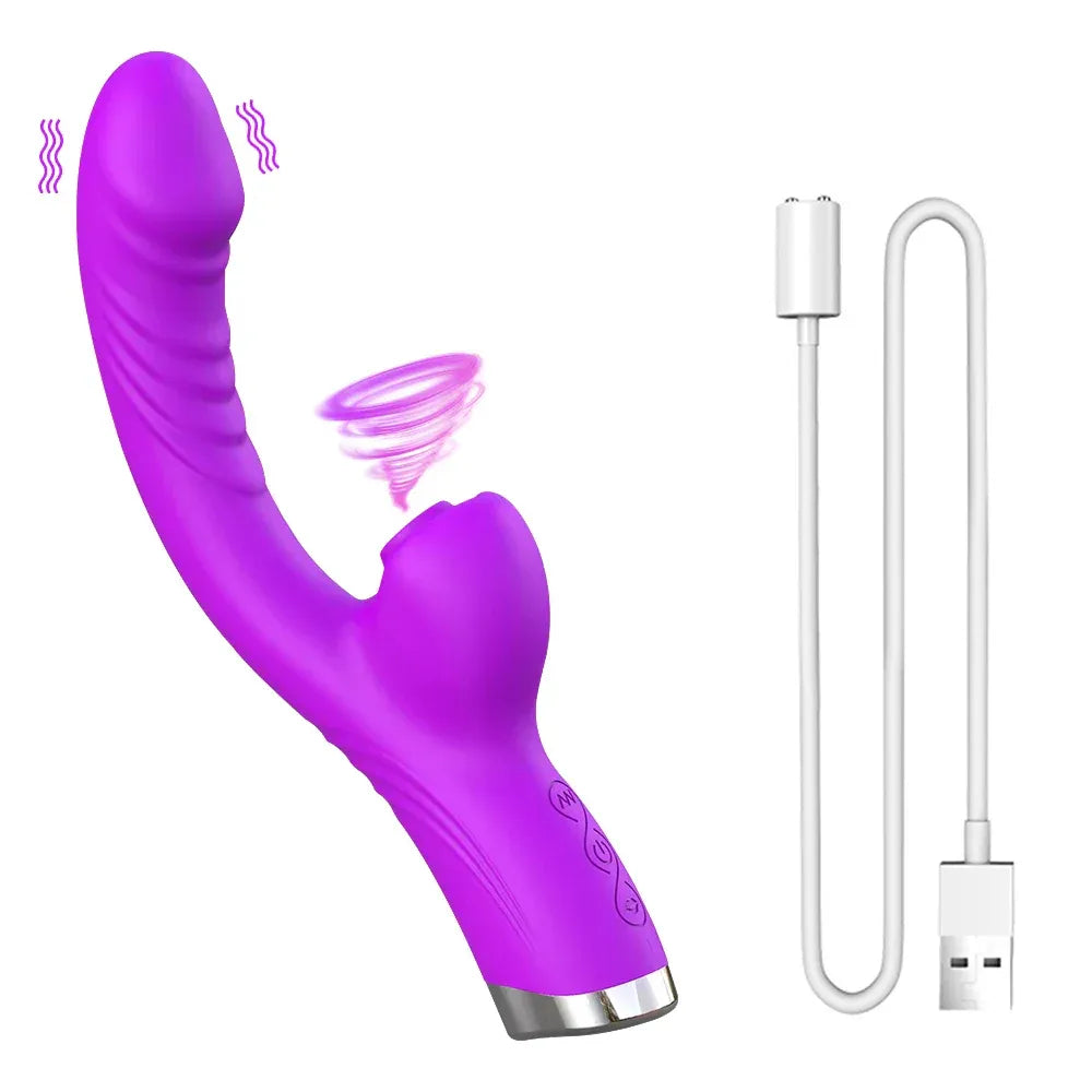 2 In 1 Clit Sucker G Spot Stimulator
