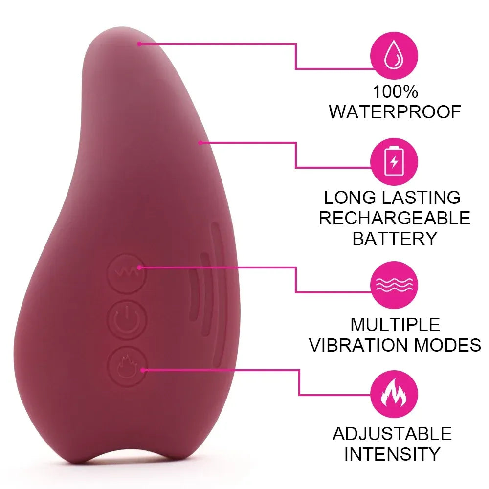 2 In 1 Lactation Massager For Breastfeeding Heat &