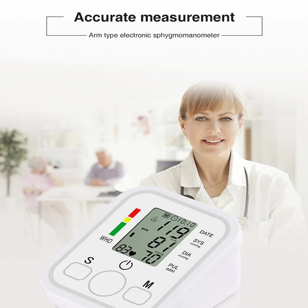 Vibe Geeks High Accuracy Digital Blood Pressure Monitor