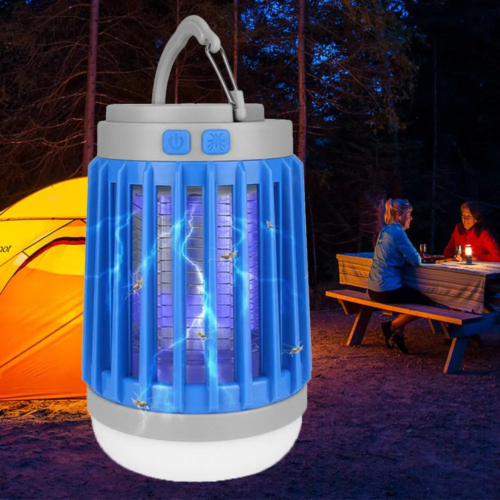 Vibe Geeks Solar Powered LED Outdoor Light and Mosquito