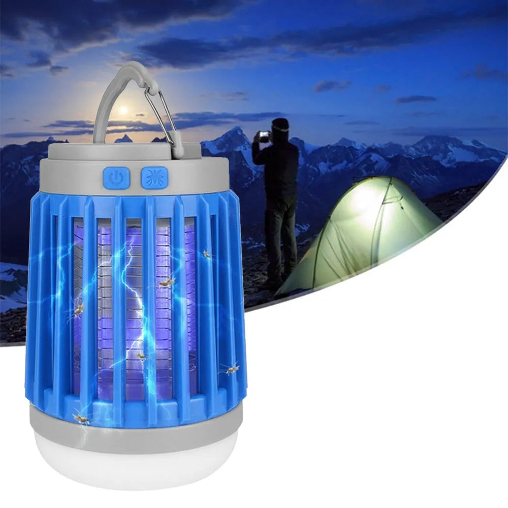 Vibe Geeks Solar Powered LED Outdoor Light and Mosquito