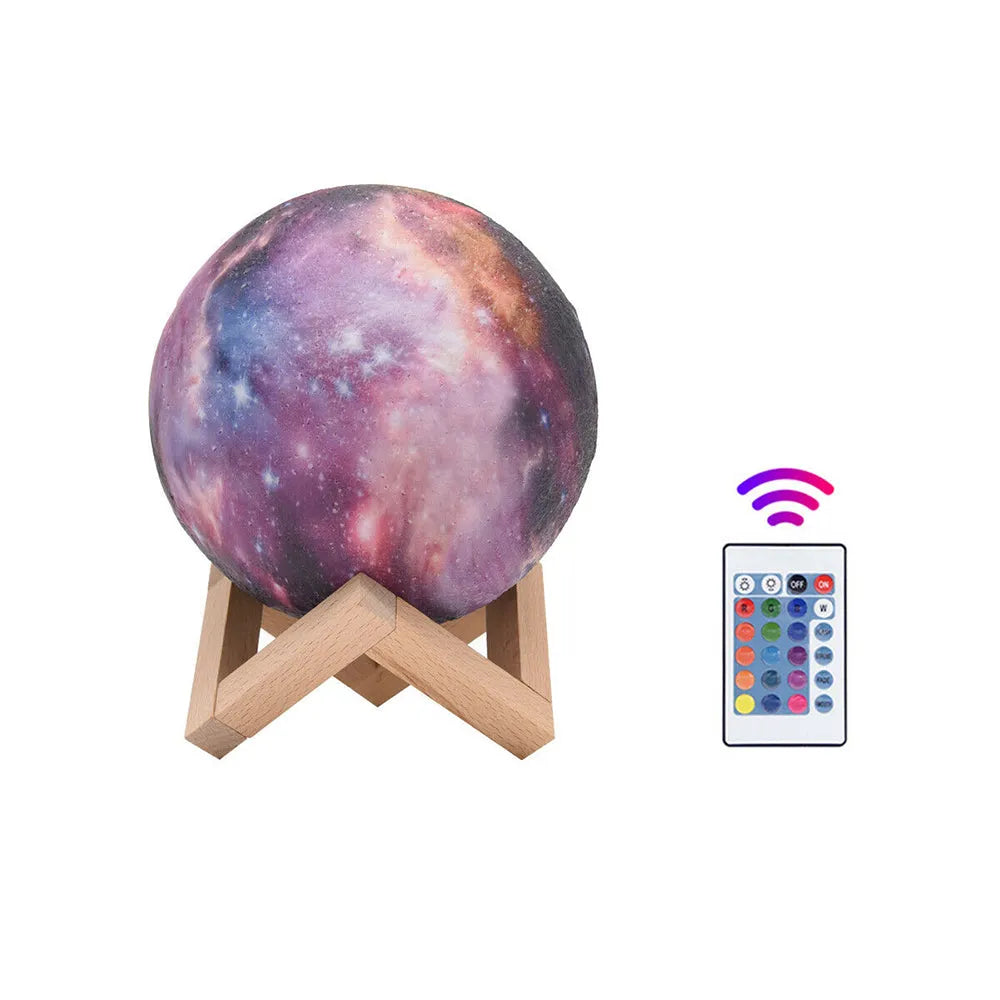 Vibe Geeks Moon Light Starry Sky Night Lamp