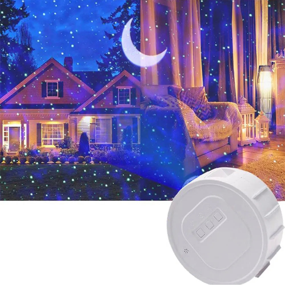 Vibe Geeks Nebula Moon and Starry Night Sky LED Light