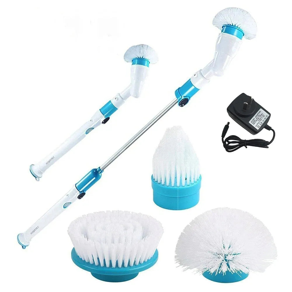 Vibe Geeks Cordless Turbo Power Electric Spin Scrubber - AU