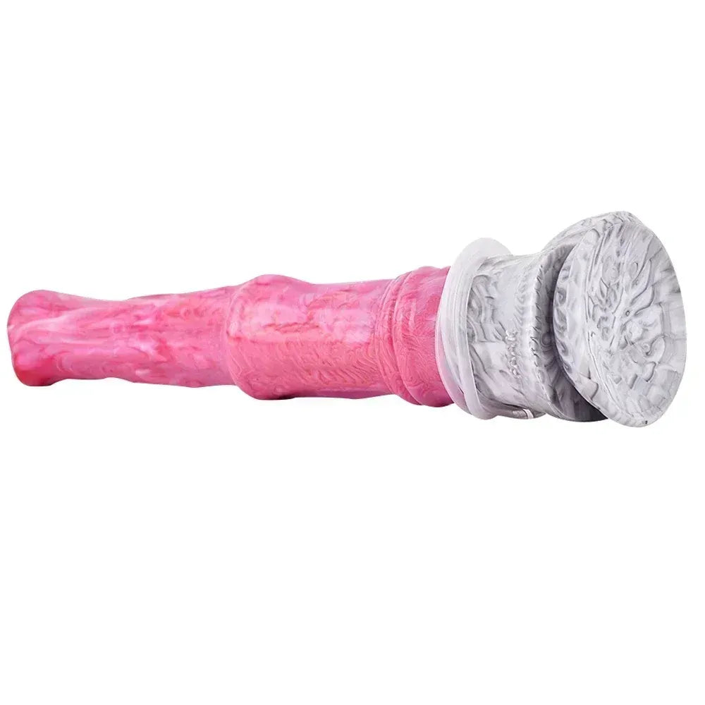 7.8 Inch Horse Dildo With Suction Cup Silicone G-Spot Anal
