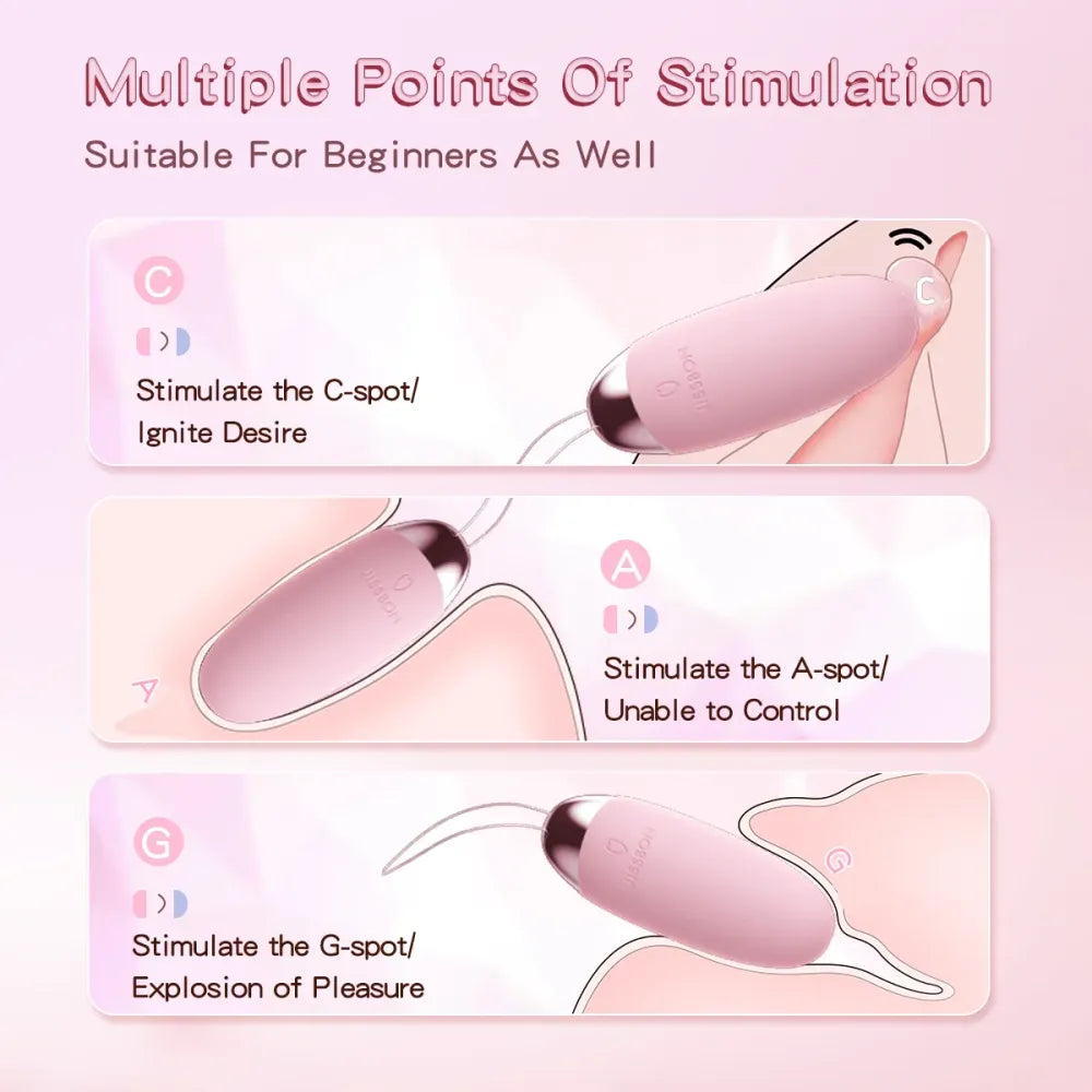 8 Mode Wearable Dildo Vibrator Remote Control