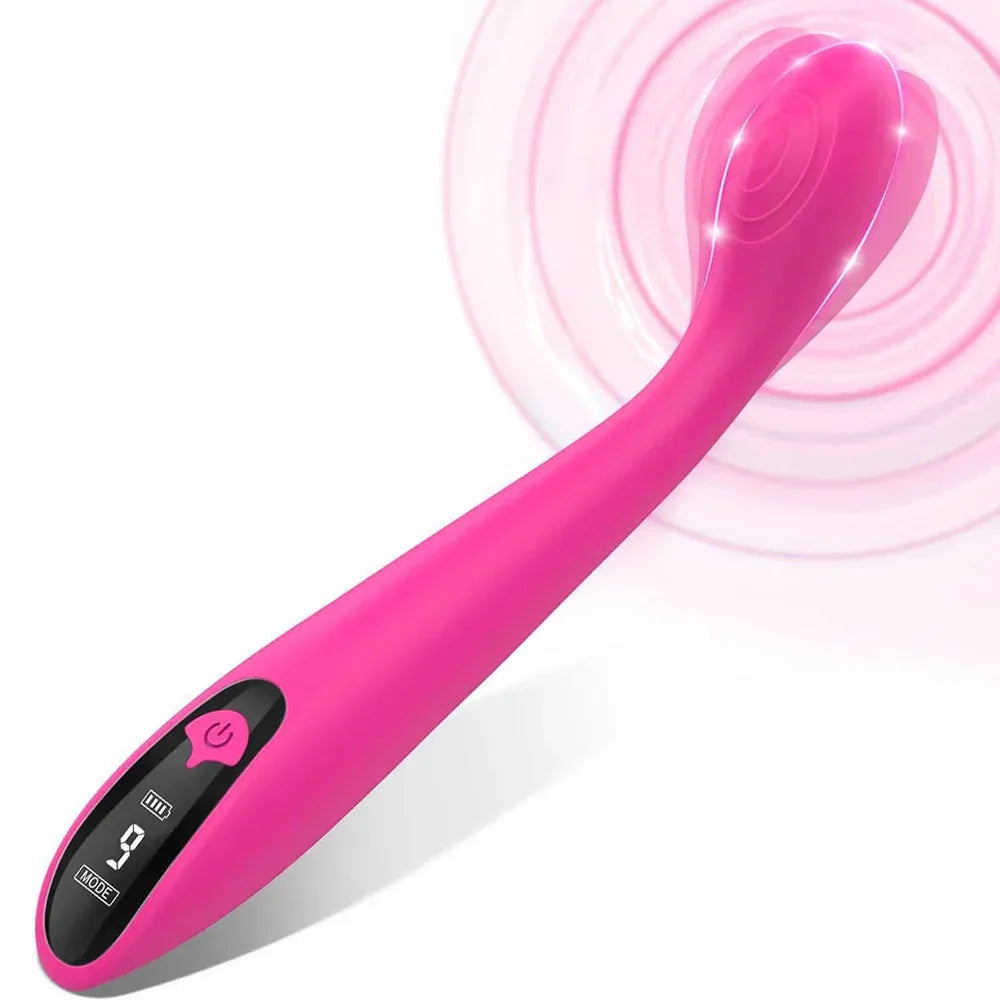 9 Mode G Spot Vibrator LCD Display for Couples