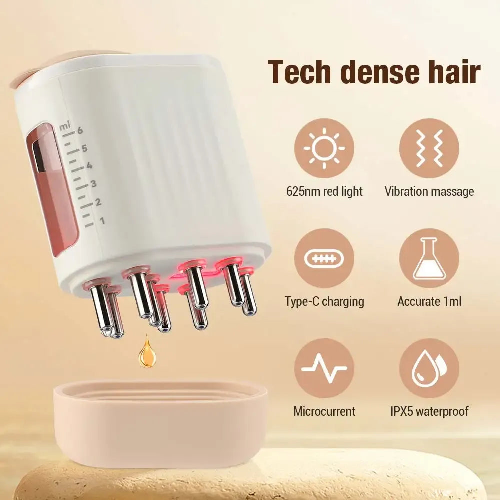 Vibe Geeks 2 - in - 1 Serum Hair Oil Dispenser and Scalp