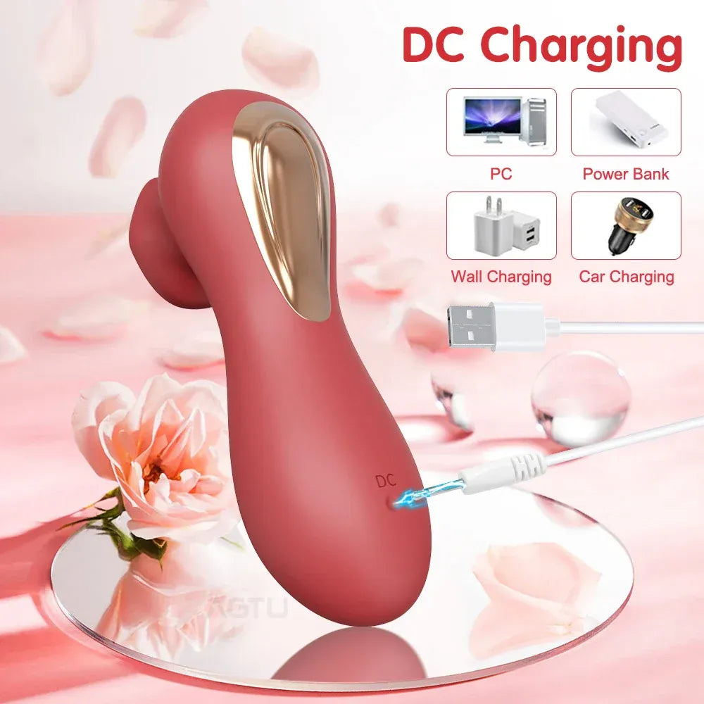 App Controlled Clit Sucker Vibrator for Women Nipple