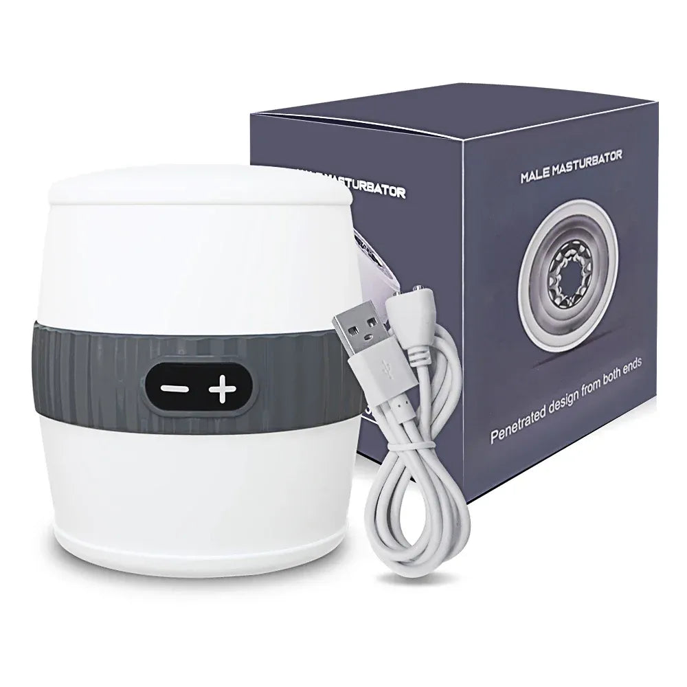 Auto-Sucking Heating Masturbator for Men