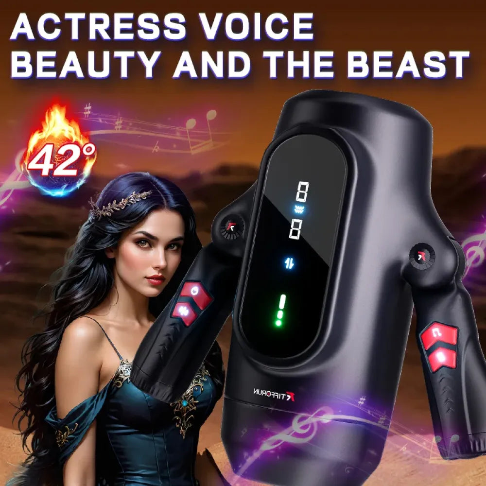 Automatic Telescopic Vibrator for Men Pocket Pussy