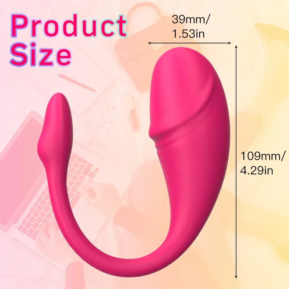 Bluetooth Wearable Egg Vibrator For Women
