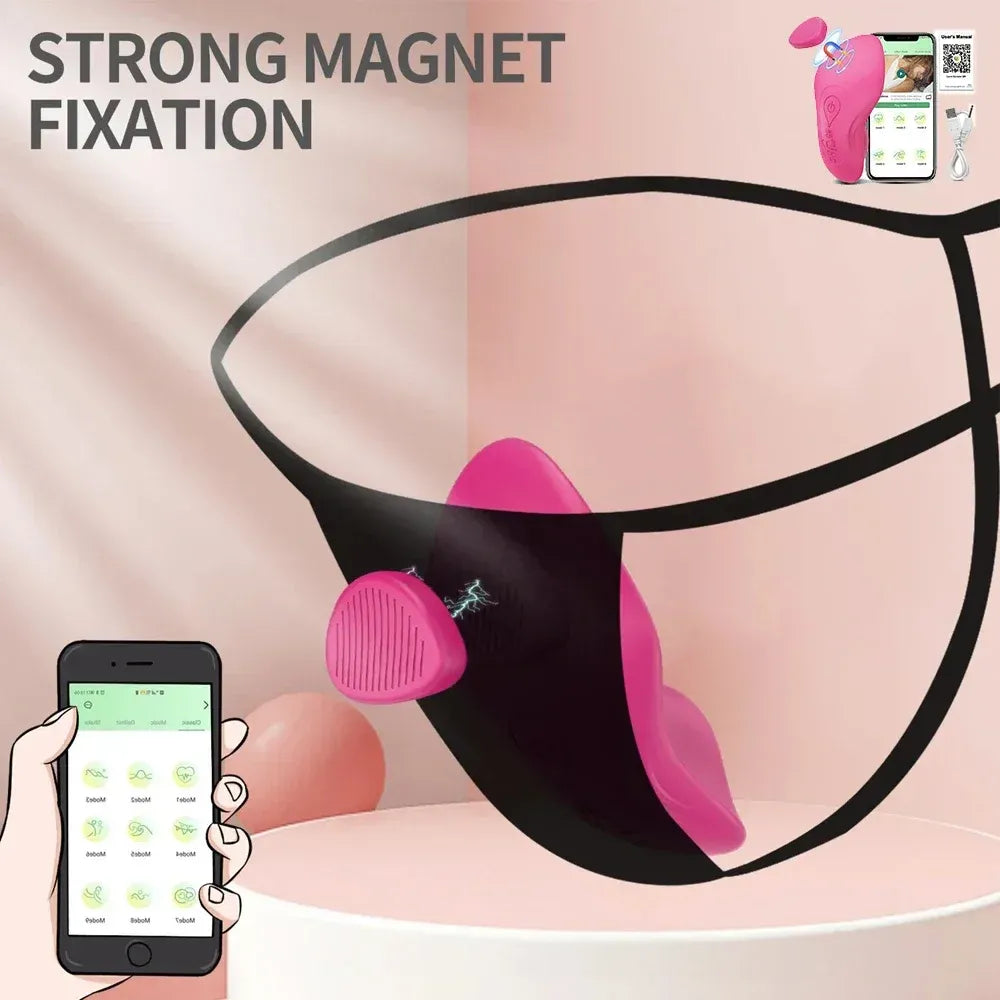 Bluetooth Wearable Vibrator for Women - Magnetic Egg