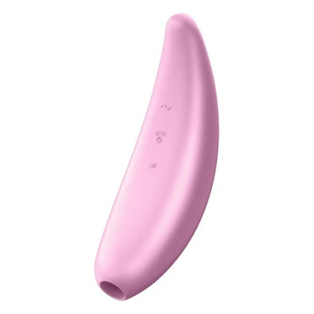 Clitoris Suction Stimulator By Satisfyer Curvy 3 + Pink