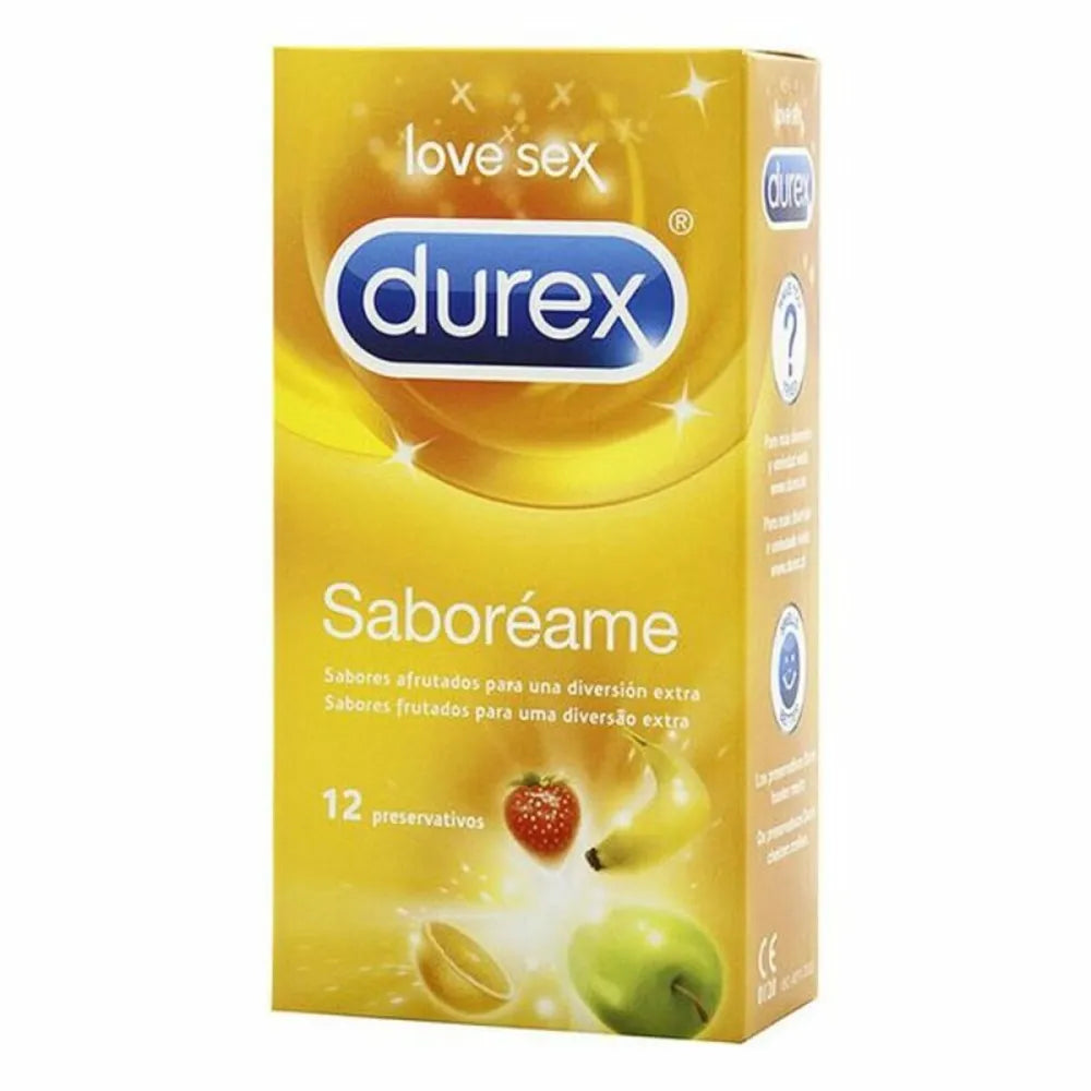 Condoms By Durex Saborame 12 Pieces 12 Units