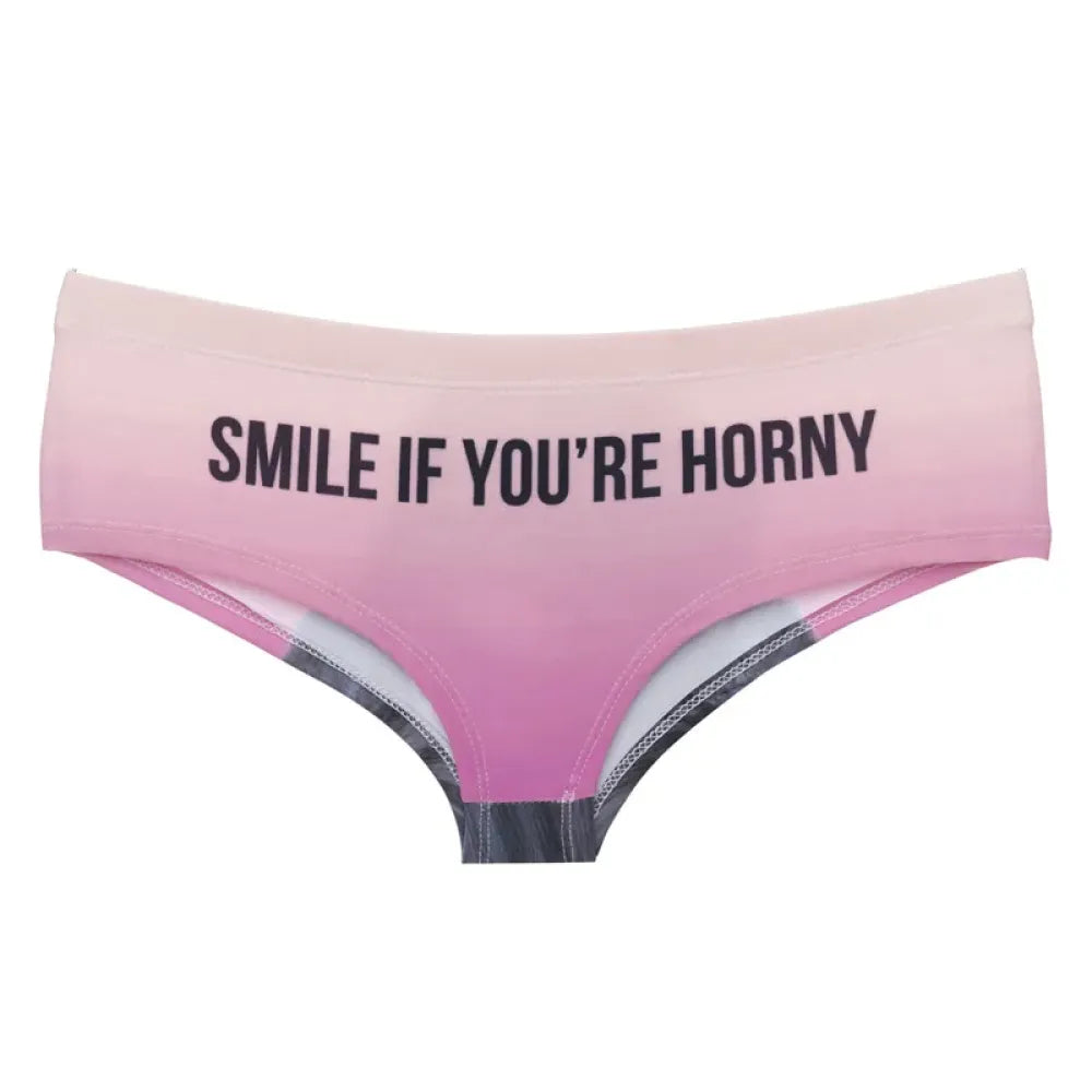 DeanFire Horny Monkey Cartoon Print Sexy Panties Women