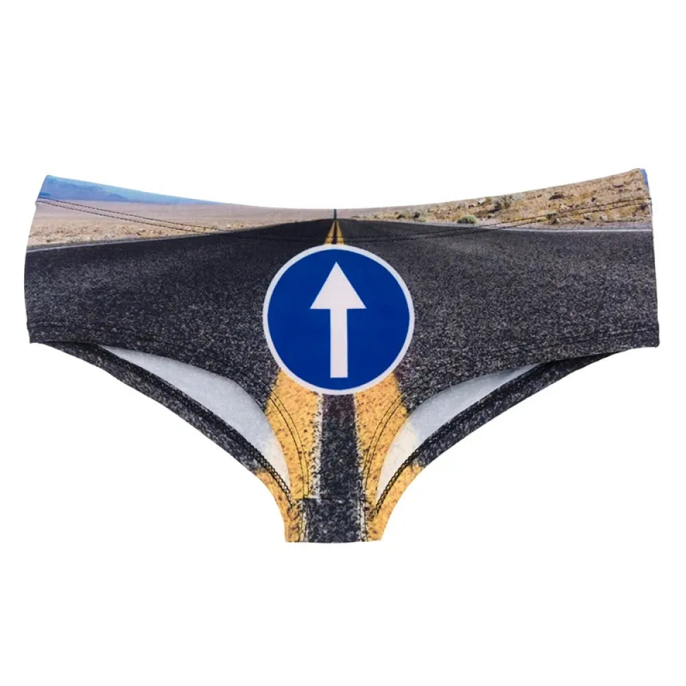 DeanFire New Fashion 3D Road Sign Print Super Soft Women