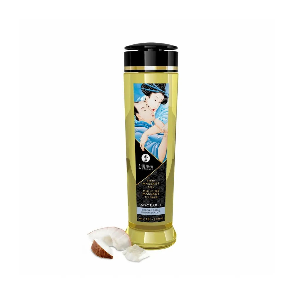 Erotic Massage Oil By Shunga 240 Ml Coconut