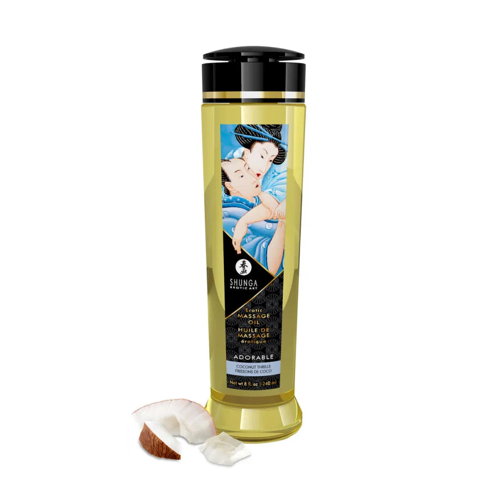 Erotic Massage Oil By Shunga 240 Ml Coconut