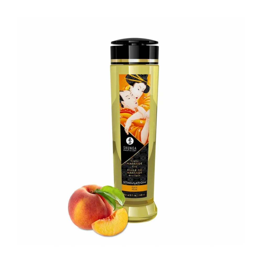 Erotic Massage Oil By Shunga 240 Ml Peach