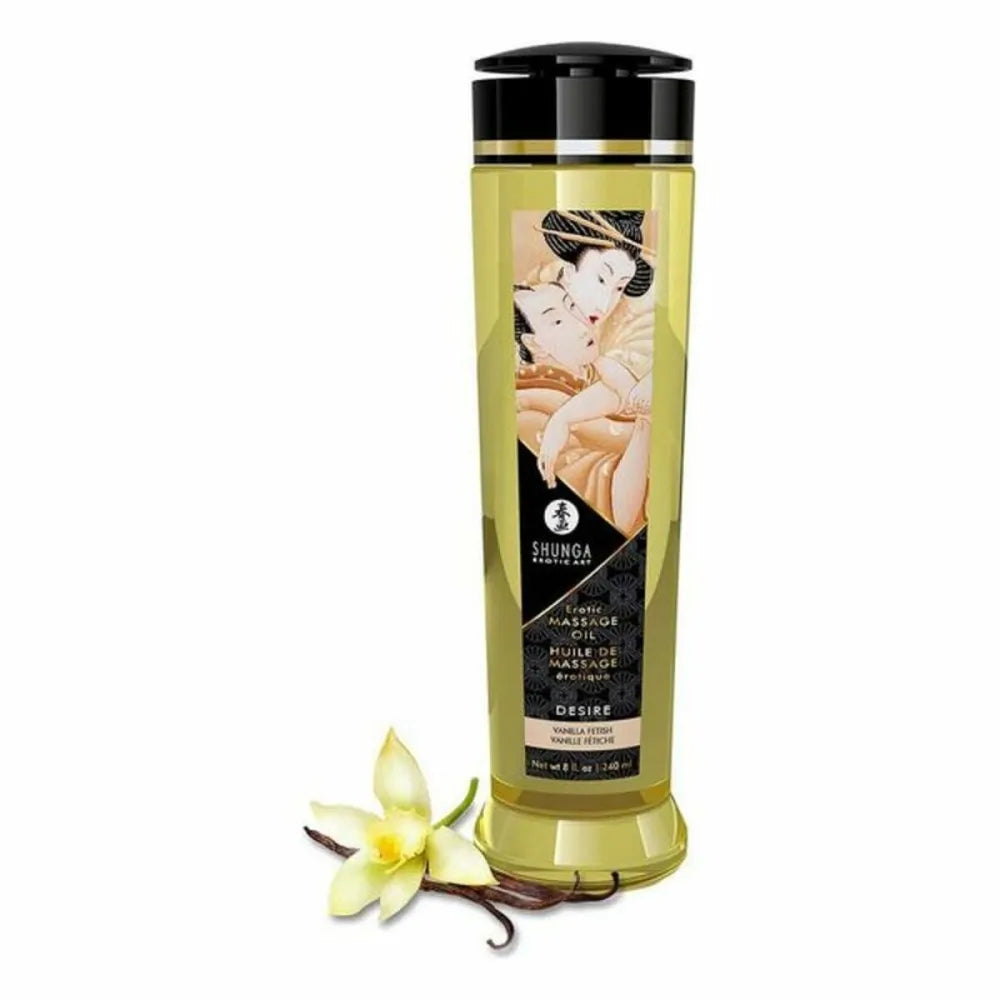 Erotic Massage Oil By Shunga Desire Vanilla 240 Ml