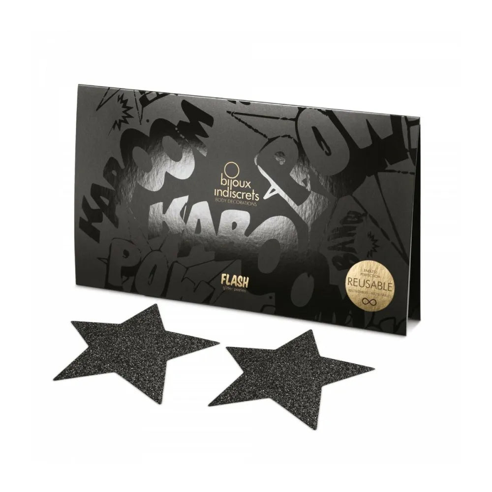 Flash Star Black By Bijoux Indiscrets 156 Black