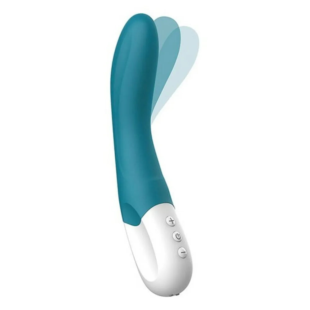 G-Spot Vibrator By Liebe Bend It Dark Blue Azul Océano 30