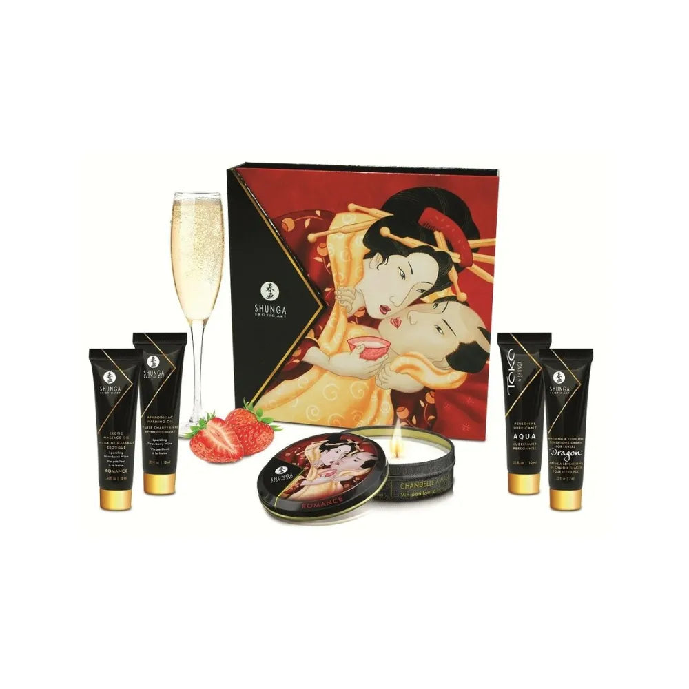 Geisha Sparkling Strawberry Wine By Shunga Sh8208