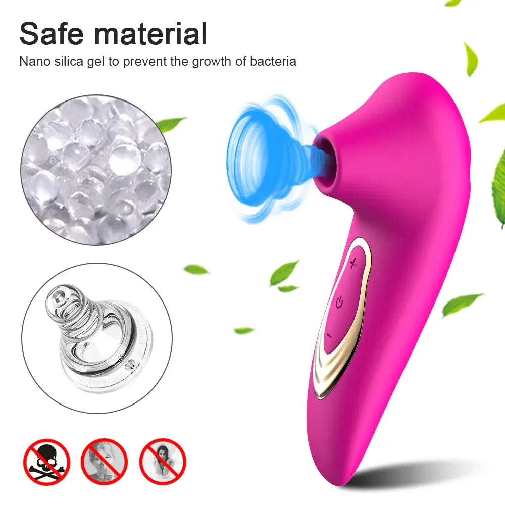 Intense Clit Sucker Vibrator for Women