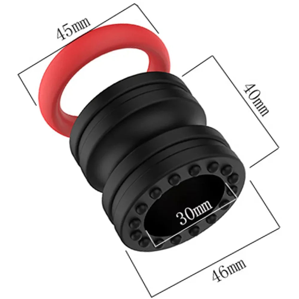 Locking Cock Ring For Men Delay Ejaculation & Scrotal