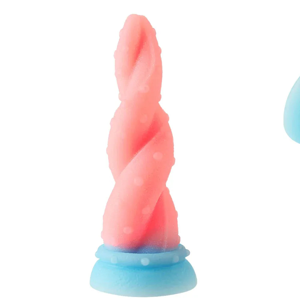 Luminous Tentacle Dildo - Realistic Silicone Anal Plug
