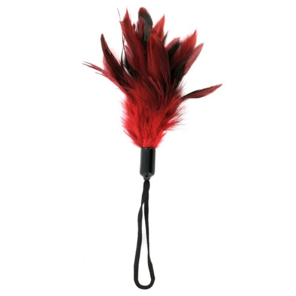 Pleasure Feather Red By Sportsheets Ss261-03 Black/Red