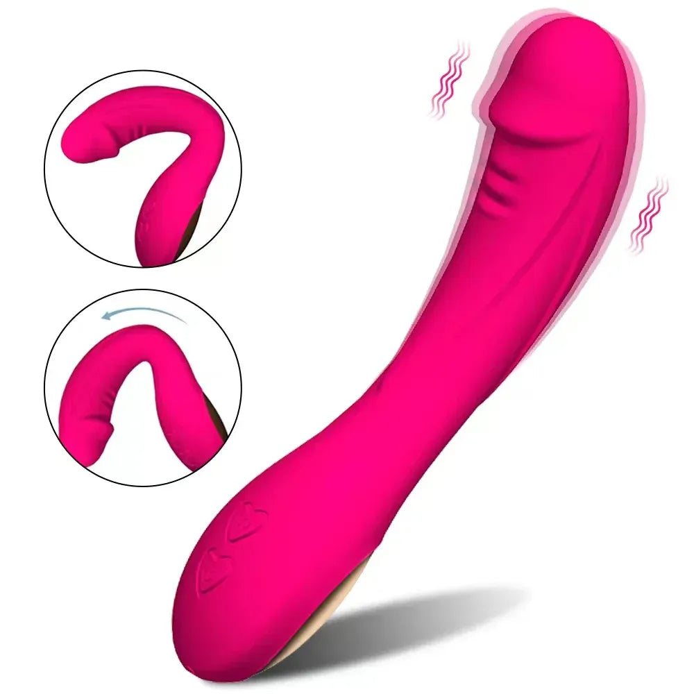 Powerful G Spot Vibrator for Women Soft Skin Stimulator