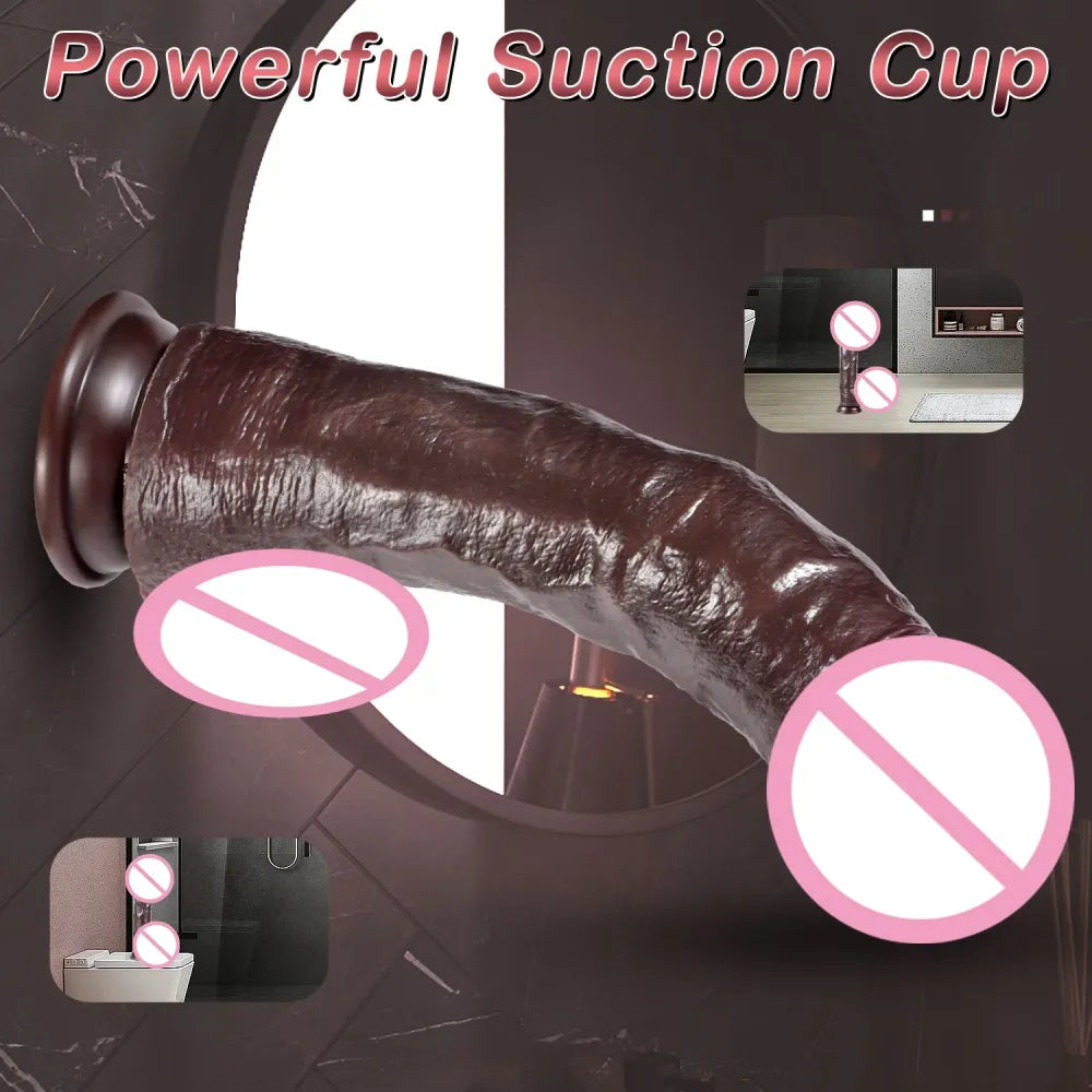 Realistic Foreskin Dildo for Female Stimulation