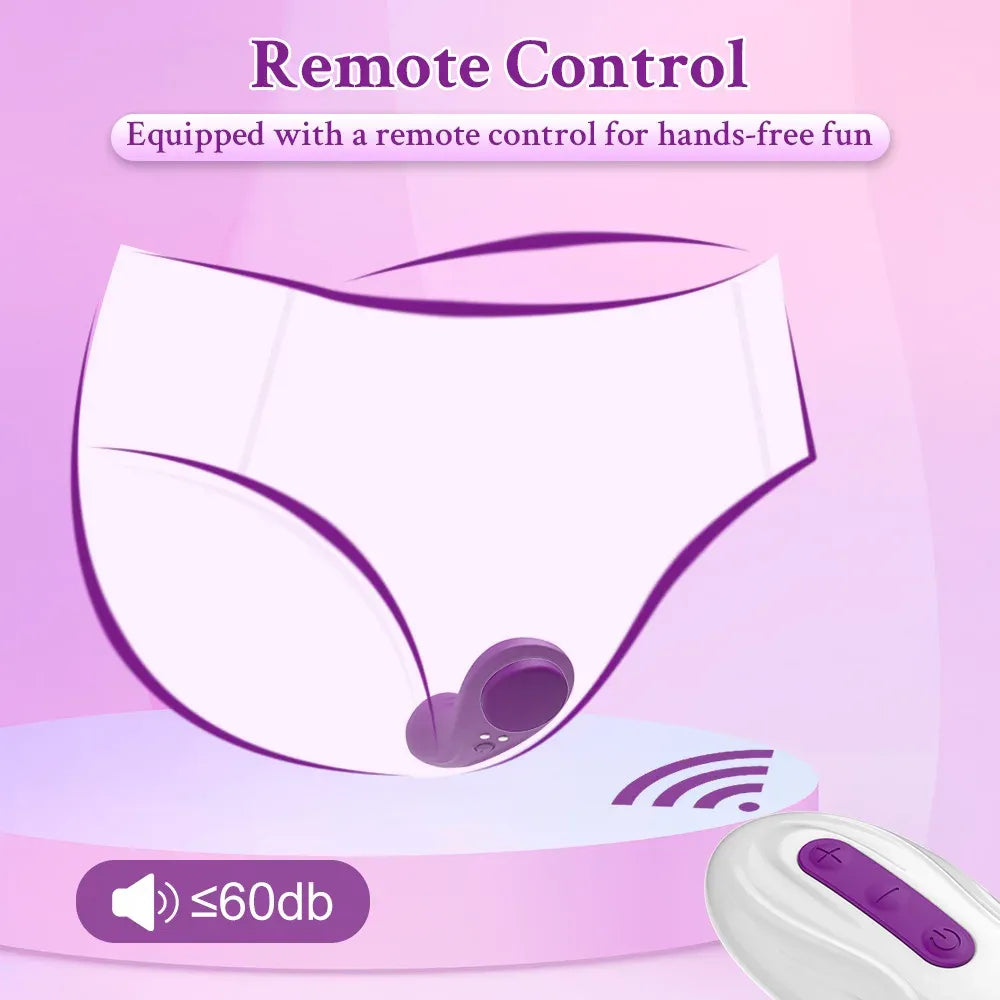 Remote Control Clit Stimulator Wearable Vibrating Panties