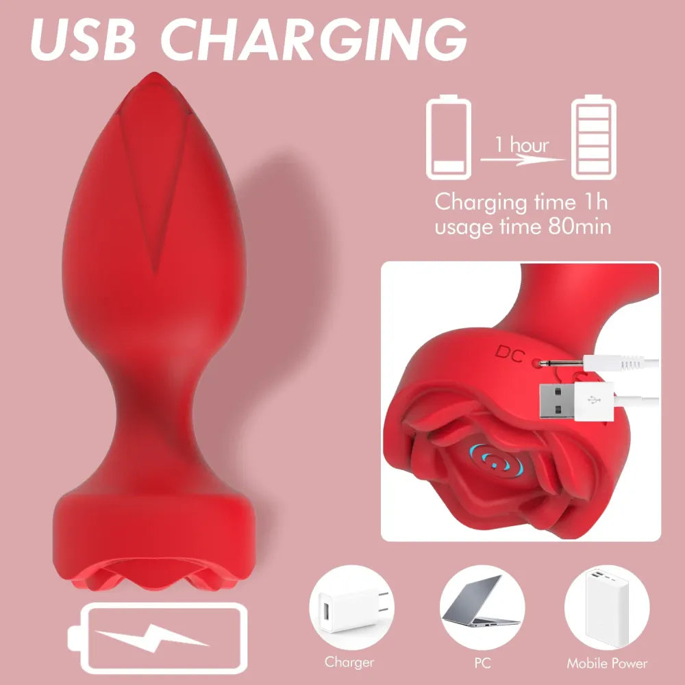 Remote Control Wearable Anal Plug