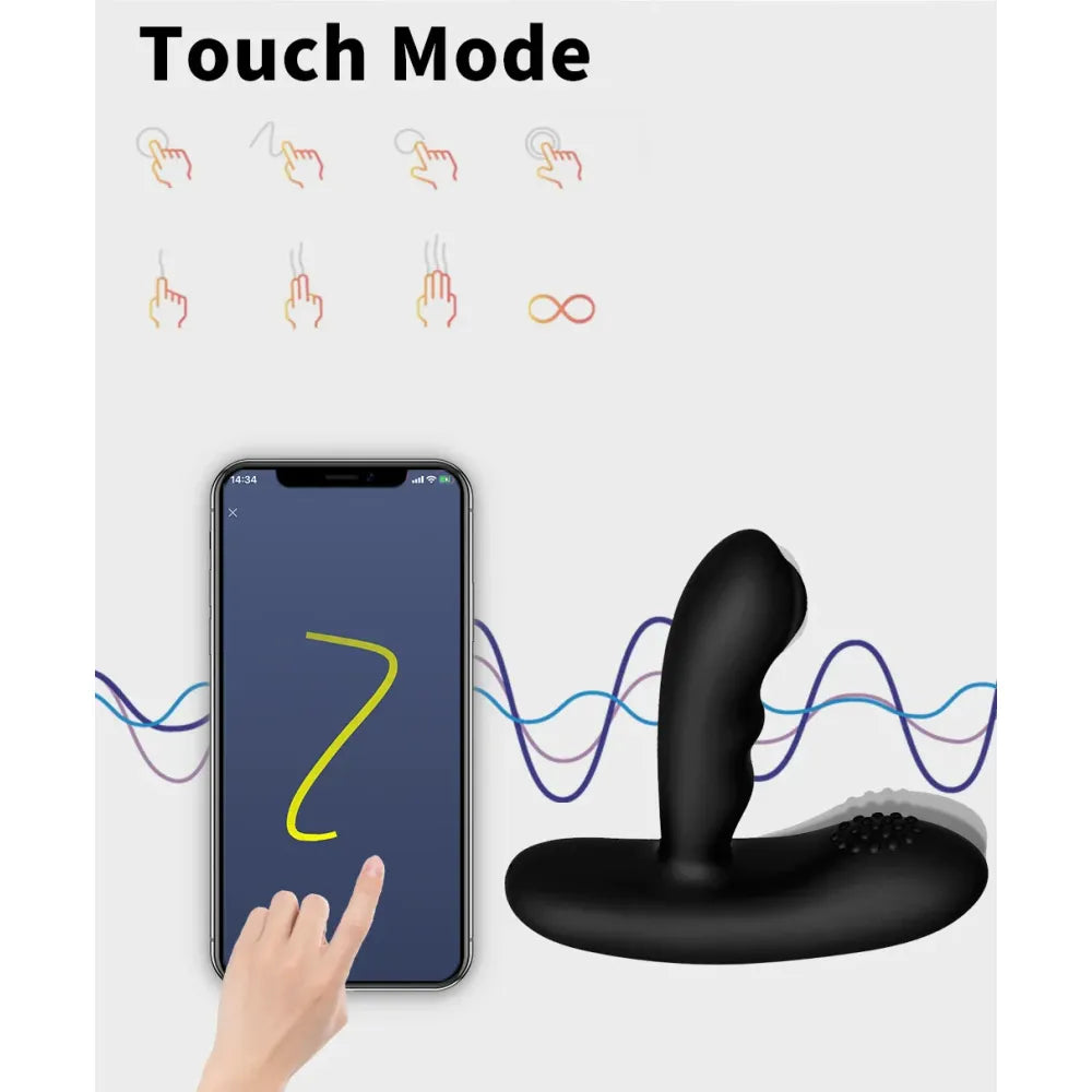 Remote Prostate Massager For Men Anal Plug Vibrator