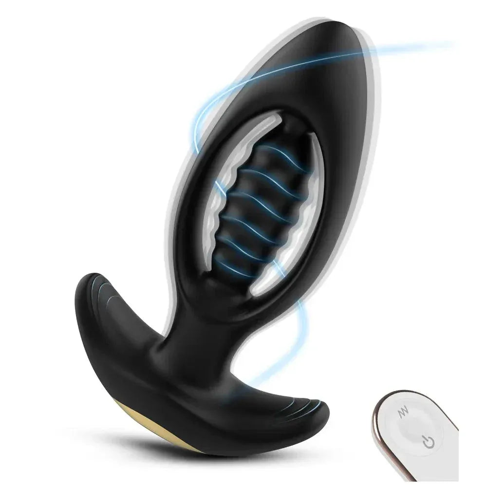 Silicone Analplug Vibrator