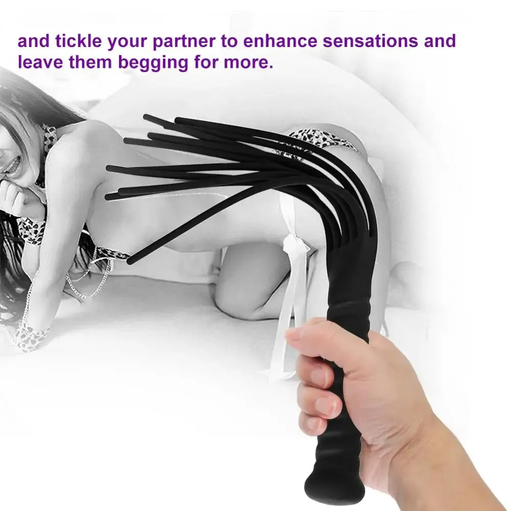 Silicone Bondage Whip For Couples Erotic Games