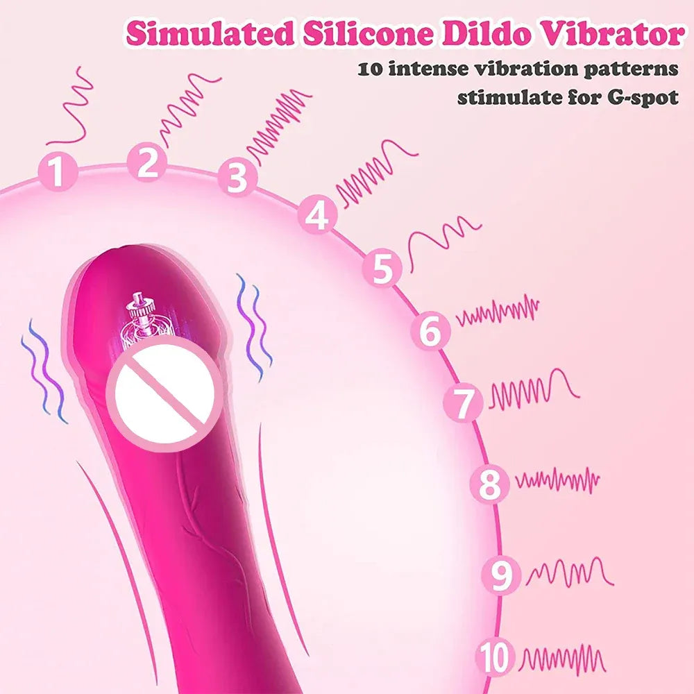Silicone G Spot Vibrator for Women