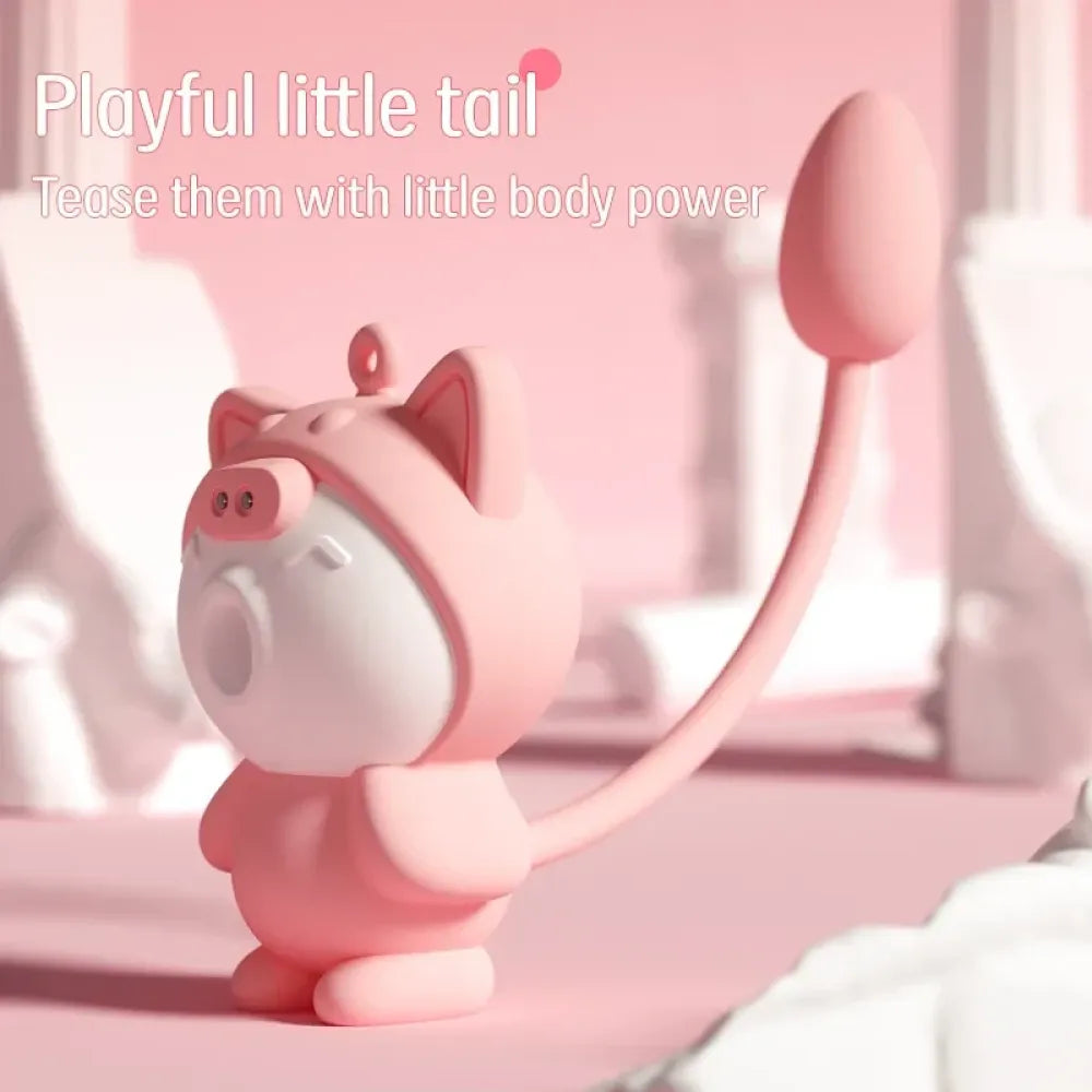 Silicone Sucker Vibrator For Women Clitoral & Nipple