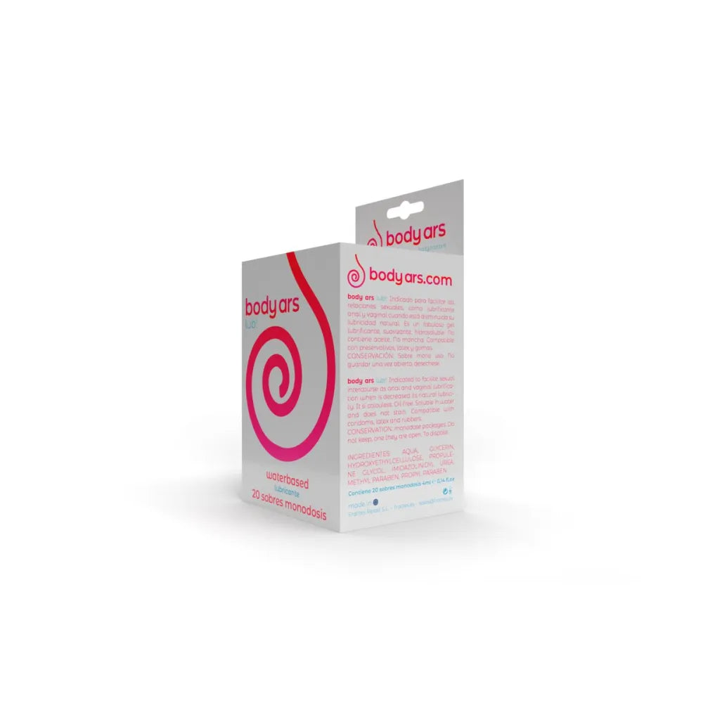 Slide Waterbased Lubricant By Body Ars Natural