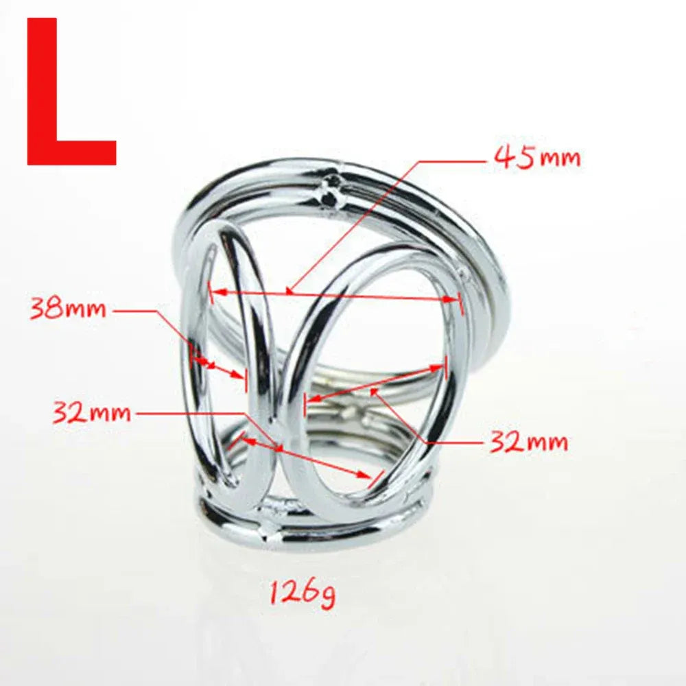 Stainless Steel Cock Ring For Men Delay Ejaculation