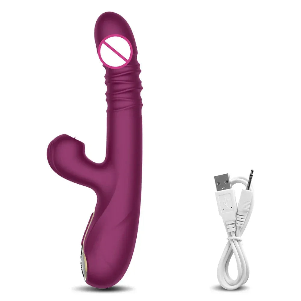 Telescopic Clit Sucker G Spot Stimulator