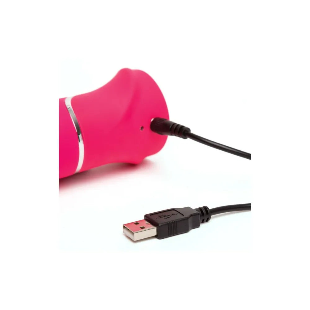 Thrusting Realistic Vibrator By Happy Rabbit 01260 Pink