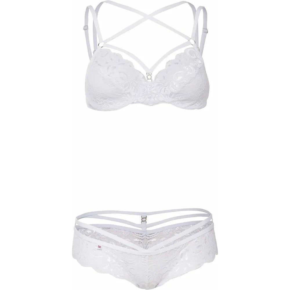 Underwear Set By Obsessive 860 White S/M