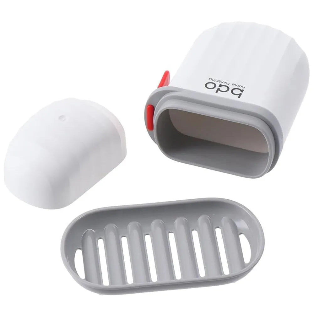 Vibe Geeks Durable Travel Soap Box With Leak-Proof Design